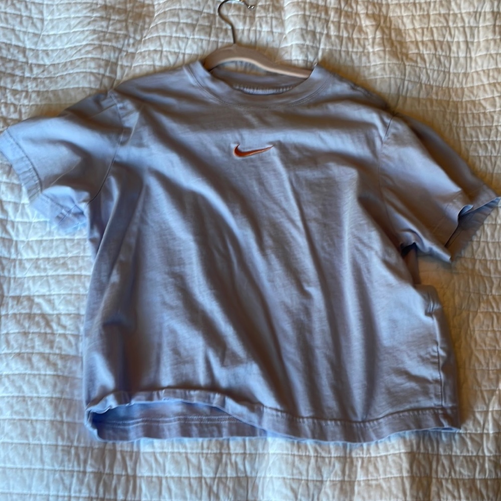 Nike Light Purple Cropped t-shirt